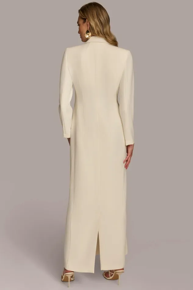 Women Donna Karan Dresses And Jumpsuits MAXI COAT DRESS Pristine