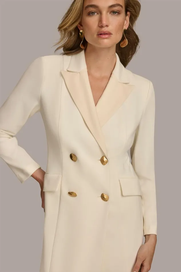 Women Donna Karan Dresses And Jumpsuits MAXI COAT DRESS Pristine