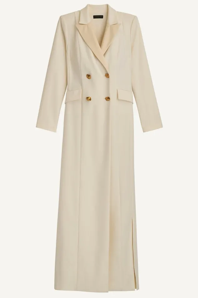 Women Donna Karan Dresses And Jumpsuits MAXI COAT DRESS Pristine