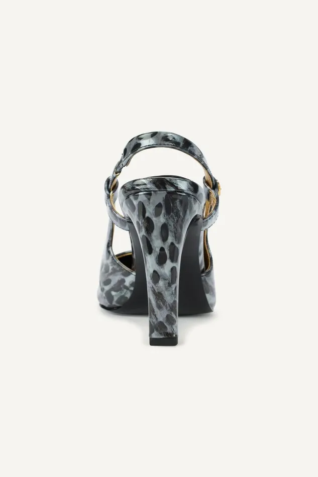 Women Donna Karan Heels And Wedges DONNA SLINGBACK PUMP Grey