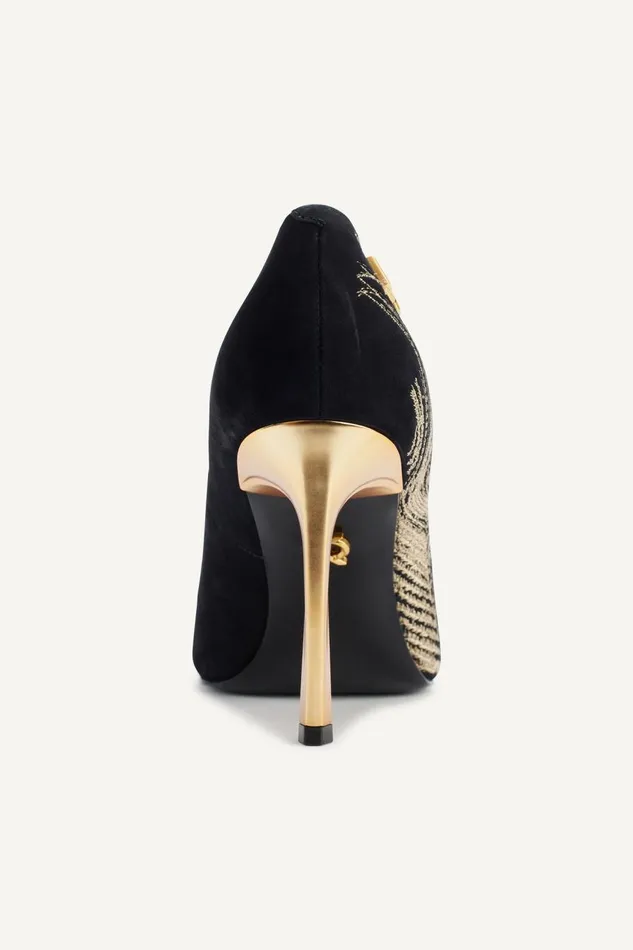 Women Donna Karan Heels And Wedges SAVITA HIGH PUMP Black