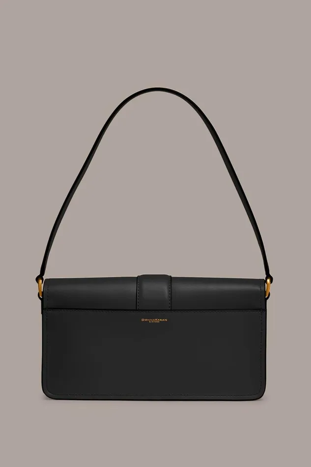 Women Donna Karan Shoulder And Hobo Bags VALLEY STREAM SHOULDER Blackgold
