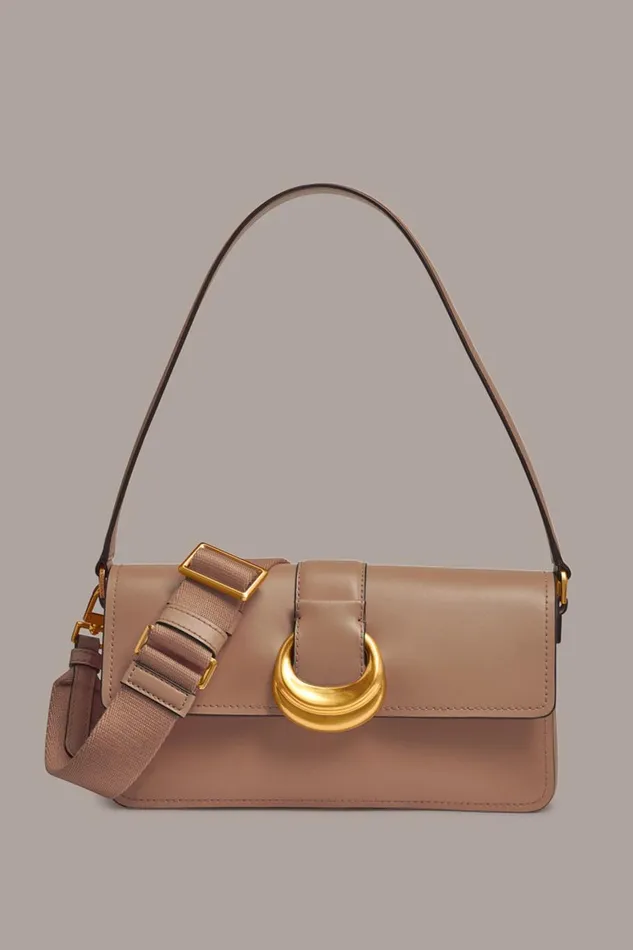 Women Donna Karan Shoulder And Hobo Bags VALLEY STREAM SHOULDER Fawn