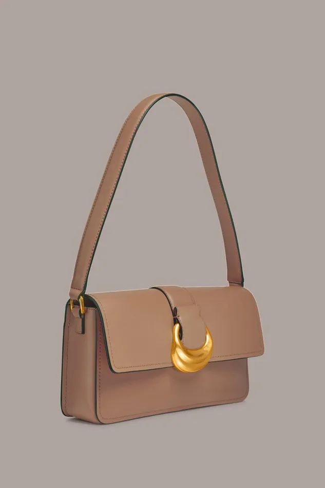 Women Donna Karan Shoulder And Hobo Bags VALLEY STREAM SHOULDER Fawn