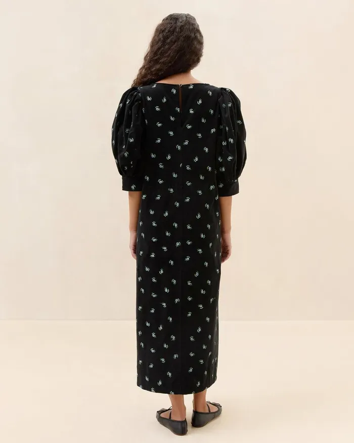 Women Dresses Loeffler Randall Maxwell Black Floral Dress Women Dresses Loeffler Randall Maxwell Black Floral Dress