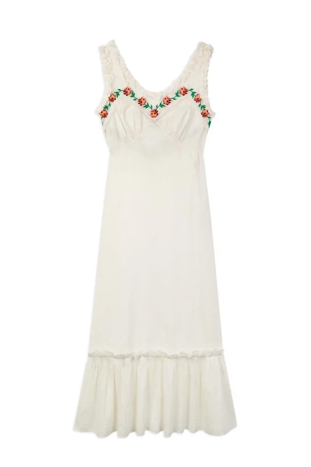 Women Dresses RIXO Adela White
