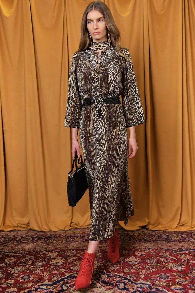 Women Dresses RIXO Bette Bohemia Leopard Women Dresses RIXO Bette Bohemia Leopard