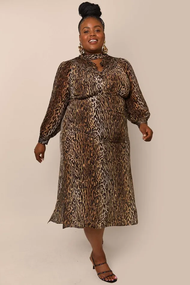Women Dresses RIXO Bette Bohemia Leopard Women Dresses RIXO Bette Bohemia Leopard