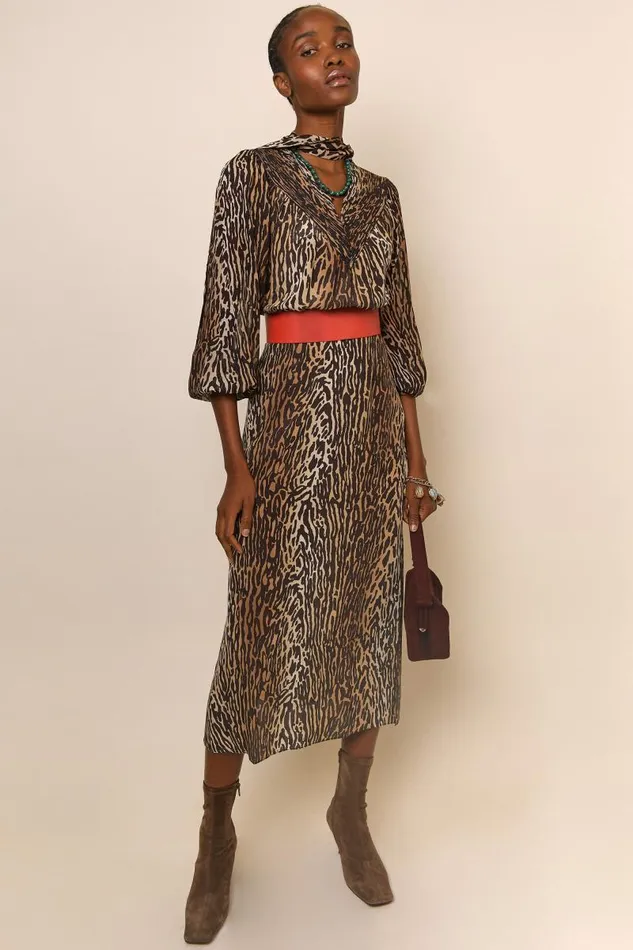 Women Dresses RIXO Bette Bohemia Leopard Women Dresses RIXO Bette Bohemia Leopard