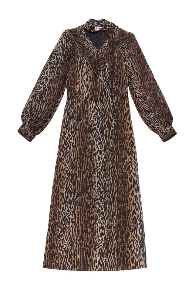 Women Dresses RIXO Bette Bohemia Leopard Women Dresses RIXO Bette Bohemia Leopard