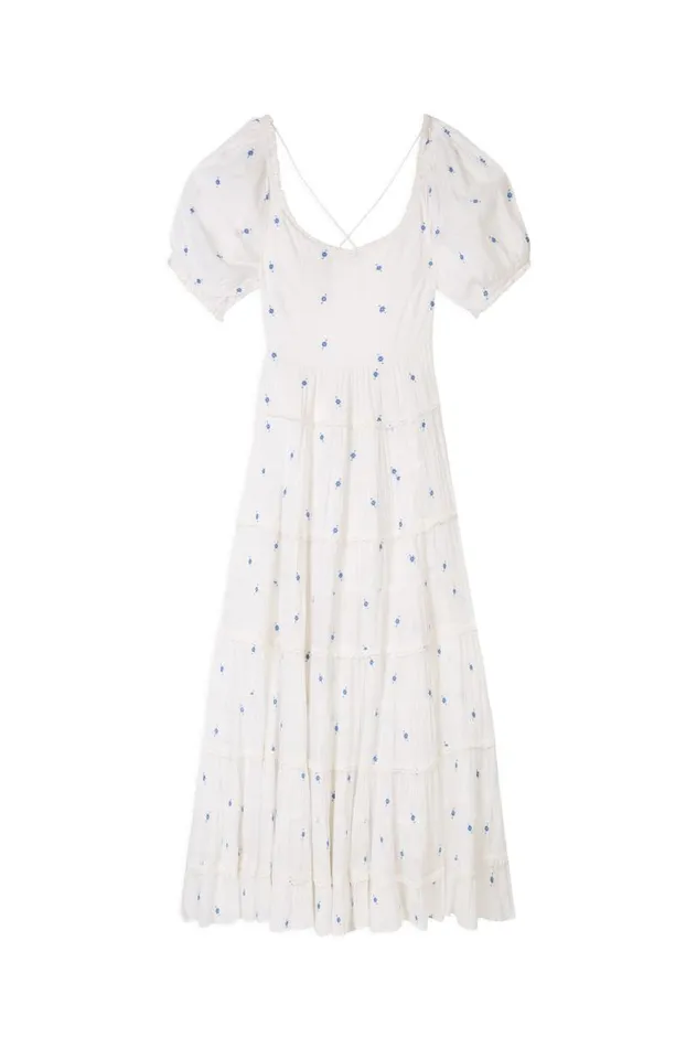 Women Dresses RIXO Cannes Santorini Embroidery Women Dresses RIXO Cannes Santorini Embroidery