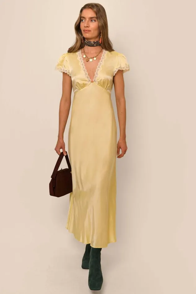 Women Dresses RIXO Clarice Buttercup Women Dresses RIXO Clarice Buttercup