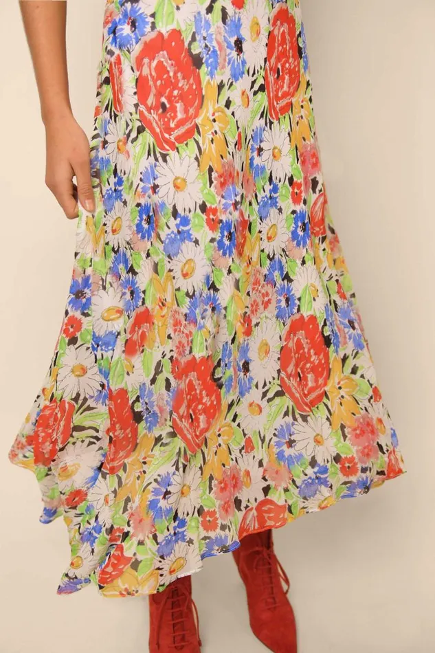 Women Dresses RIXO Corrine Multi Spring Meadow Women Dresses RIXO Corrine Multi Spring Meadow