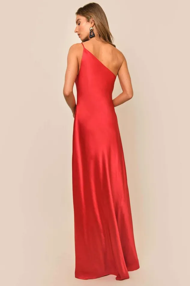Women Dresses RIXO Doutzen Red Women Dresses RIXO Doutzen Red