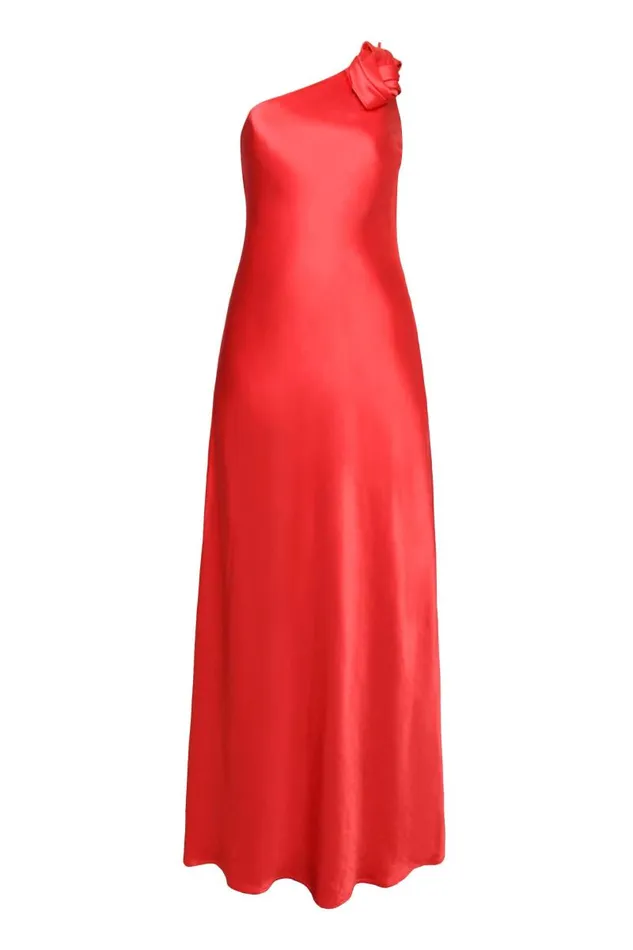 Women Dresses RIXO Doutzen Red Women Dresses RIXO Doutzen Red
