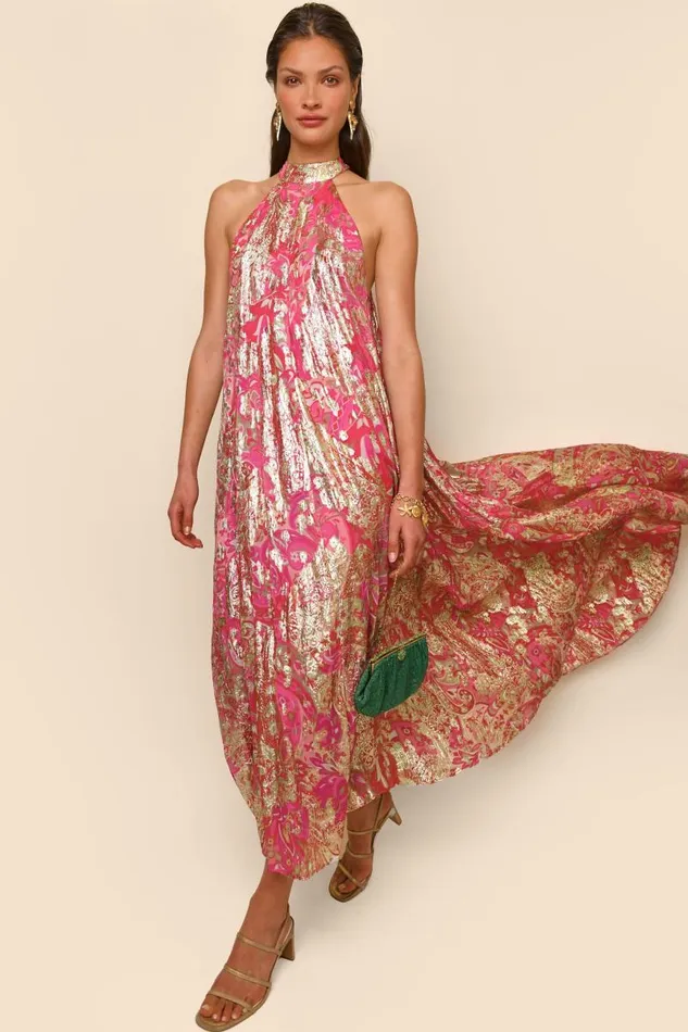 Women Dresses RIXO Elizabeth Grace Paisley Jewel Women Dresses RIXO Elizabeth Grace Paisley Jewel