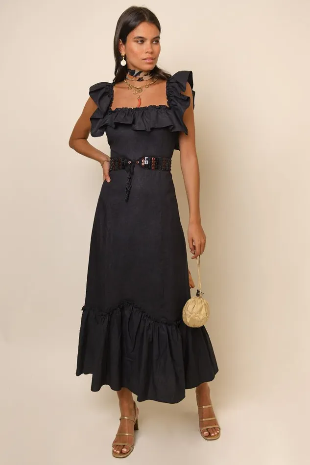 Women Dresses RIXO June Black