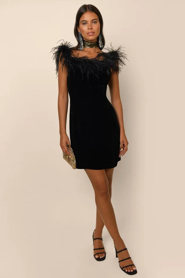 Women Dresses RIXO Lena Black