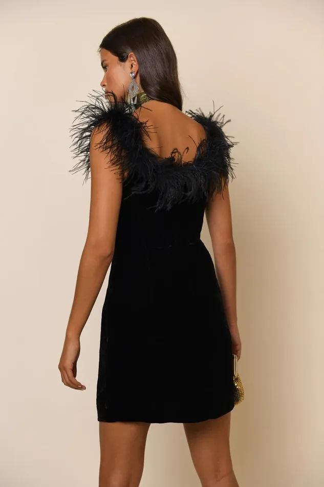 Women Dresses RIXO Lena Black Women Dresses RIXO Lena Black
