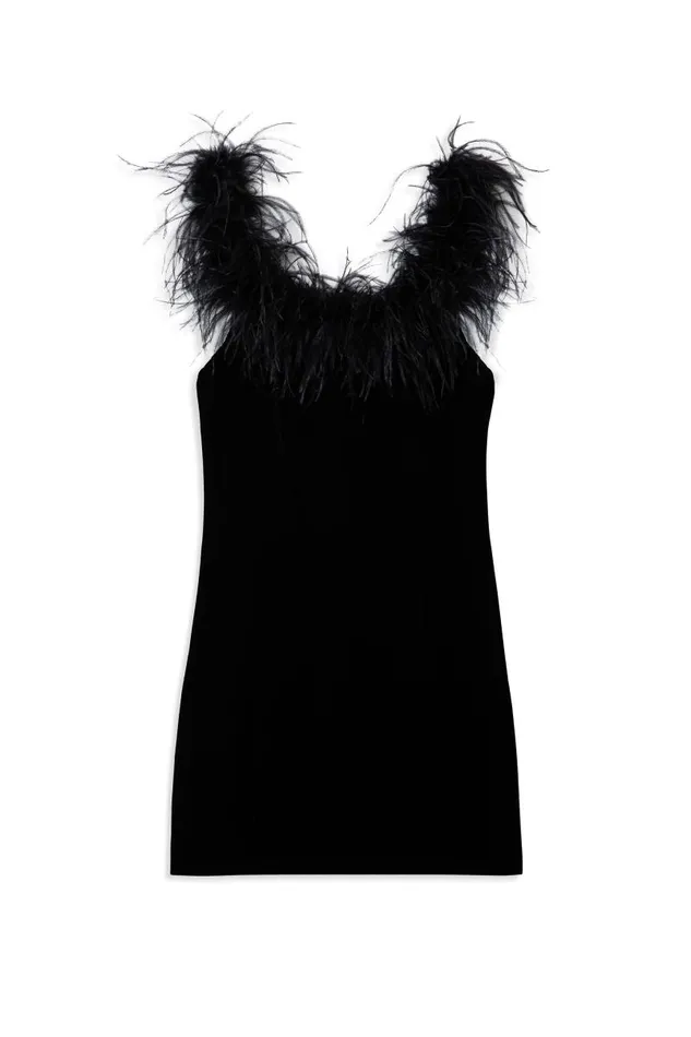 Women Dresses RIXO Lena Black Women Dresses RIXO Lena Black