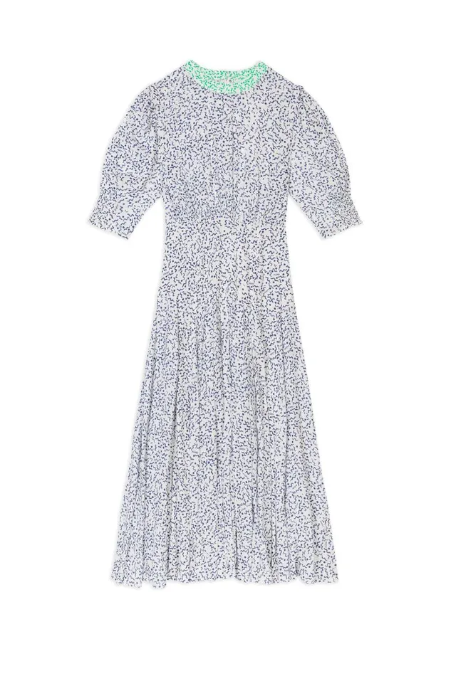 Women Dresses RIXO Meg Squiggle Navy Mix Women Dresses RIXO Meg Squiggle Navy Mix