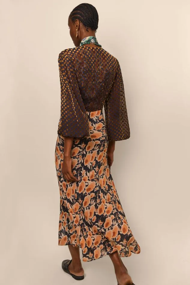 Women Dresses RIXO Melanie Sienna Starlet Mix