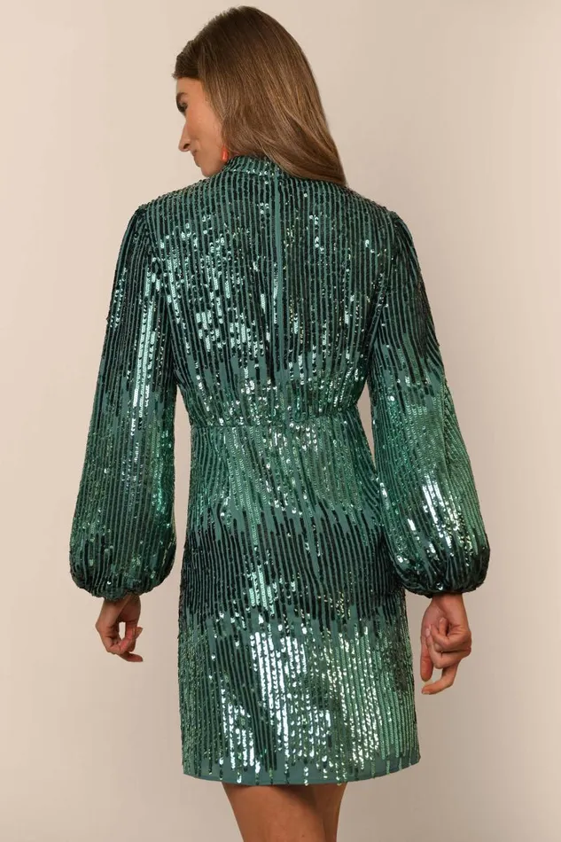 Women Dresses RIXO Samantha Juniper Sequin Women Dresses RIXO Samantha Juniper Sequin