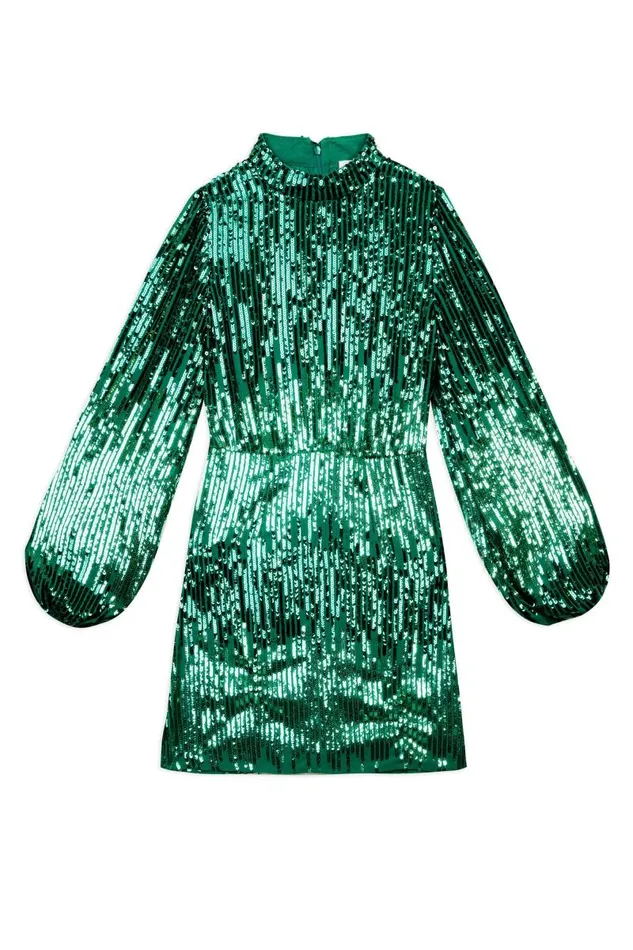 Women Dresses RIXO Samantha Juniper Sequin Women Dresses RIXO Samantha Juniper Sequin