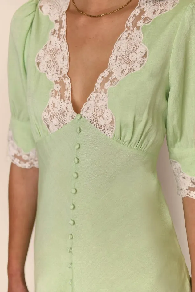 Women Dresses RIXO Simone Green
