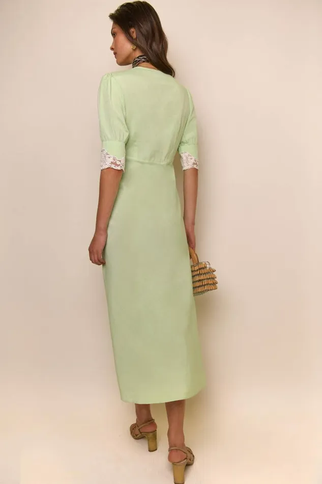 Women Dresses RIXO Simone Green Women Dresses RIXO Simone Green