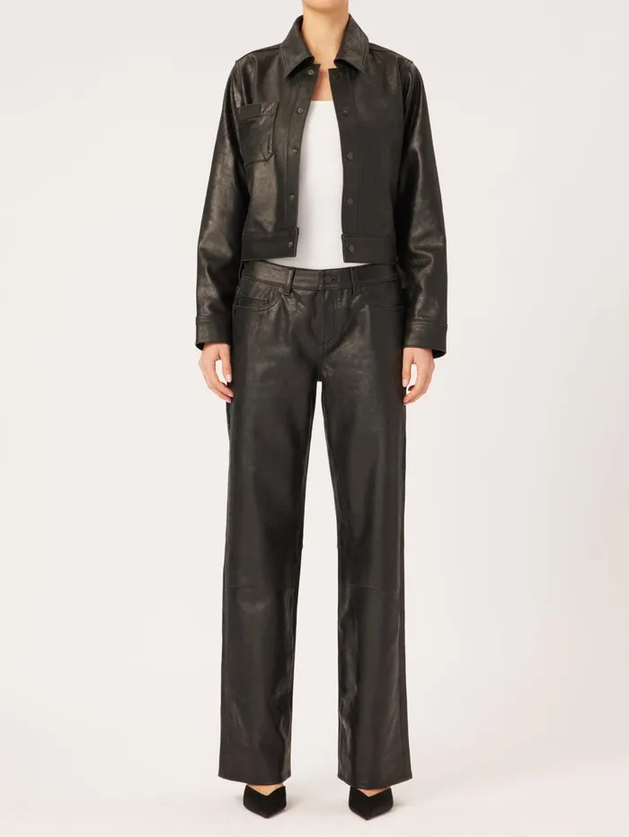 Women Drue Straight Low Rise Vintage DL1961 Boyfriend Relaxed