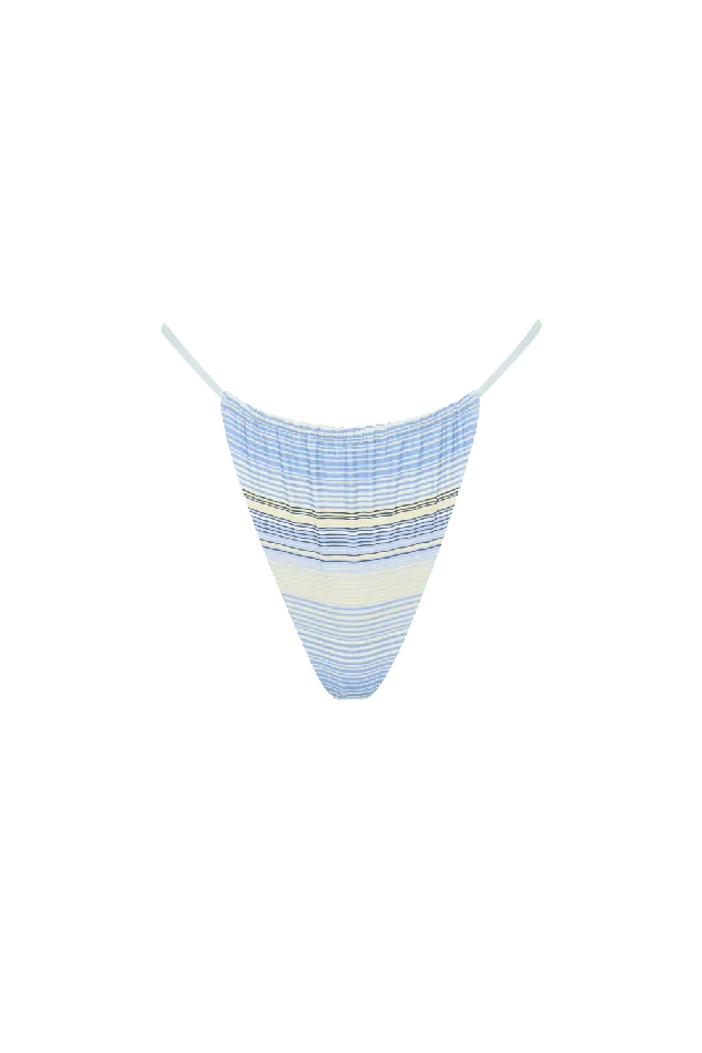Women Elea Bikini Bottom Futura Stripe Sky Blue Faithfull The Brand Swim Women Elea Bikini Bottom Futura Stripe Sky Blue Faithfull The Brand Swim
