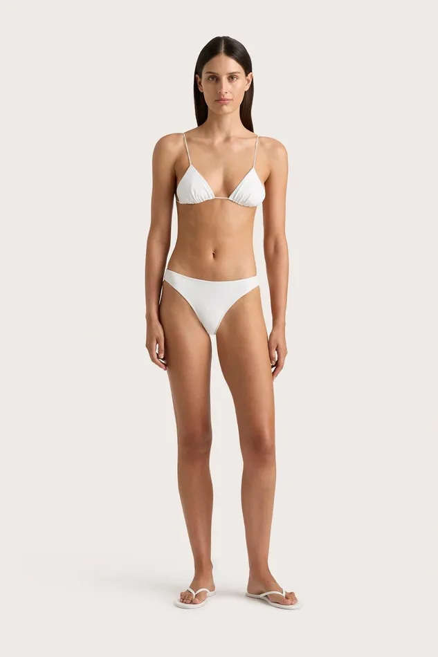 Women Elea Bikini Top White Faithfull The Brand Swim