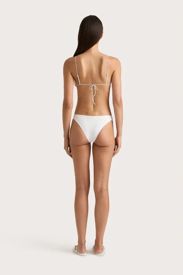 Women Elea Bikini Top White Faithfull The Brand Swim Women Elea Bikini Top White Faithfull The Brand Swim