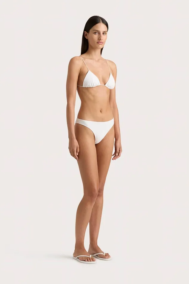 Women Elea Bikini Top White Faithfull The Brand Swim Women Elea Bikini Top White Faithfull The Brand Swim