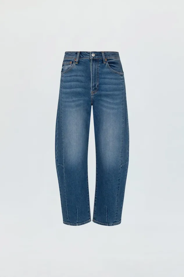Women Eli High Rise Barrel Jean 8211 Augustus Pistola Denim Denim