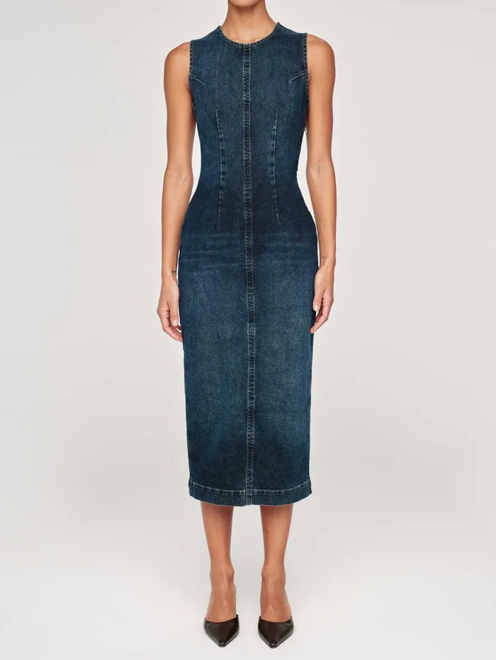 Women Esme Denim Dress Midi DL1961 ReadyToWear