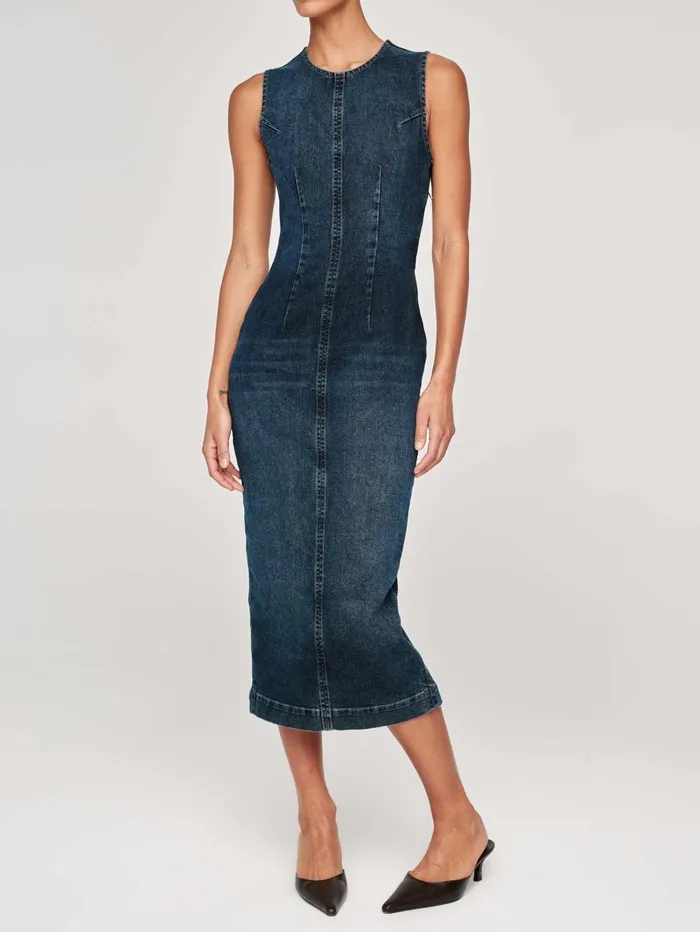 Women Esme Denim Dress Midi DL1961 ReadyToWear