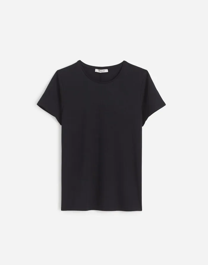 Women Essential Fit Tee Jet Black Madewell Tees