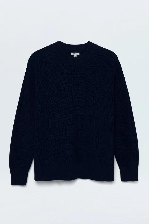 Women Eve Sweater 8211 Navy Pistola Denim Sweaters and Knits