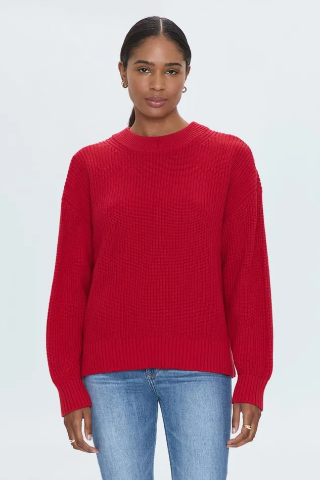 Women Eve Sweater 8211 Ruby Pistola Denim Sweaters and Knits