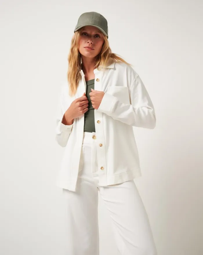 Women EVERYDAY BUTTON DOWN White TravisMathew Jackets