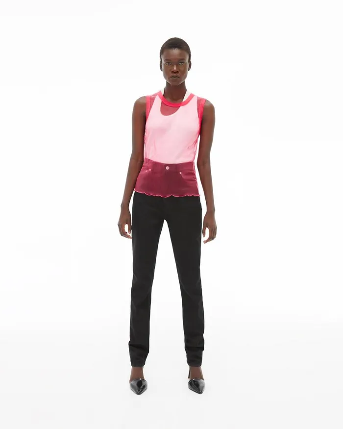 Women Femme Shell Tank Prism Pink Helmut Lang TShirts and Sweatshirts