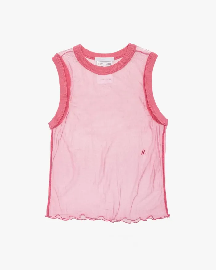 Women Femme Shell Tank Prism Pink Helmut Lang TShirts and Sweatshirts