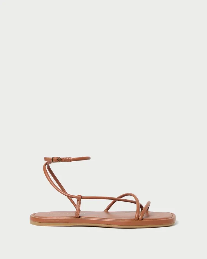 Women Flat Sandals Loeffler Randall Noor Timber Leather Flat Sandal I Flat Sandals I Footwear Women Flat Sandals Loeffler Randall Noor Timber Leather Flat Sandal I Flat Sandals I Footwear