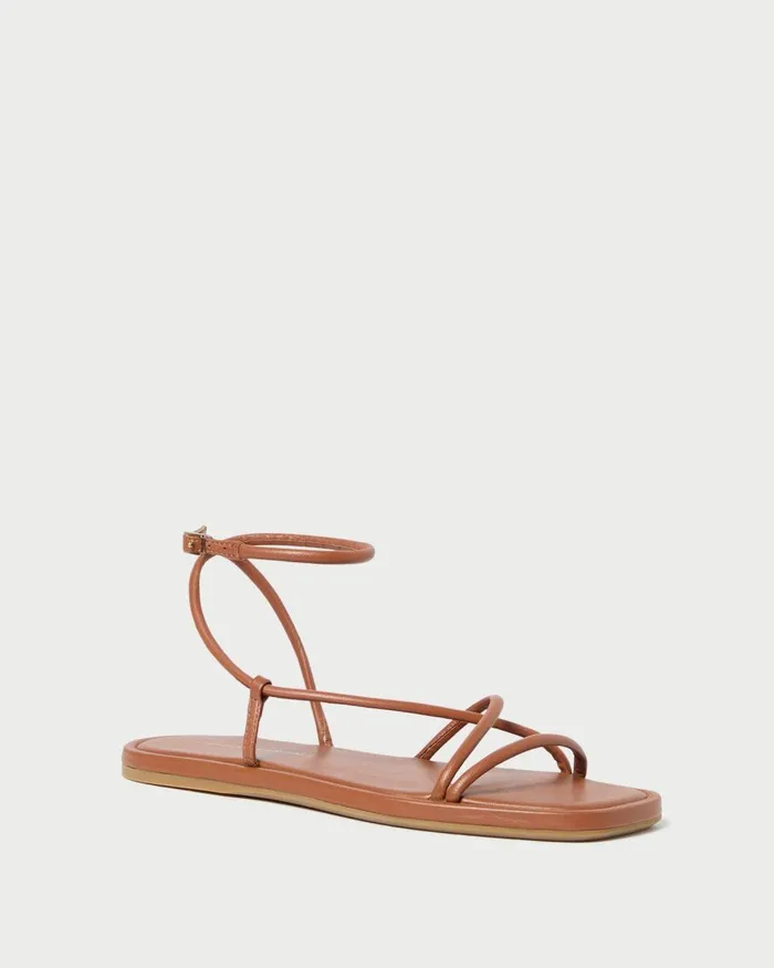 Women Flat Sandals Loeffler Randall Noor Timber Leather Flat Sandal I Flat Sandals I Footwear Women Flat Sandals Loeffler Randall Noor Timber Leather Flat Sandal I Flat Sandals I Footwear
