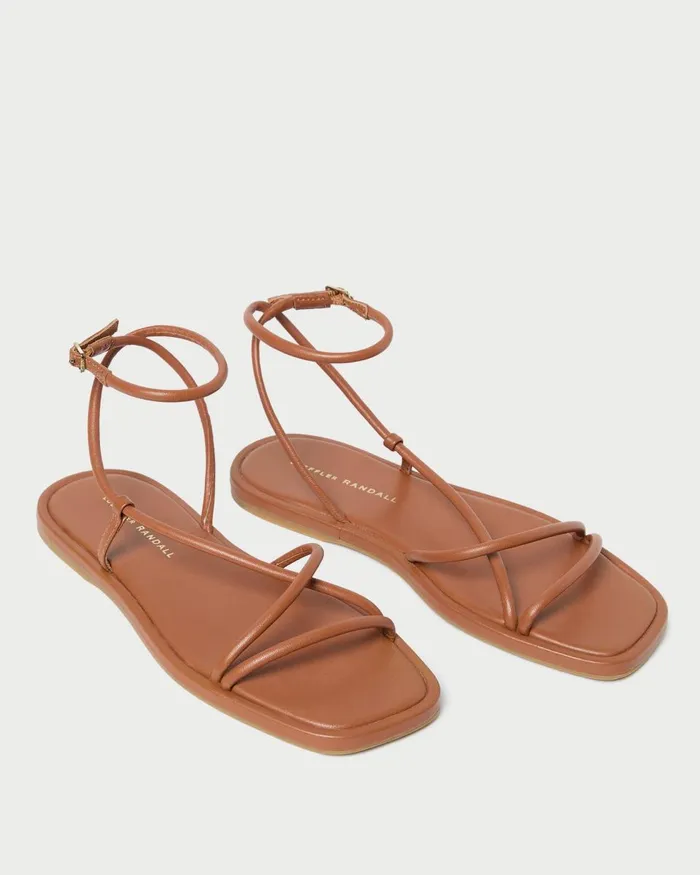 Women Flat Sandals Loeffler Randall Noor Timber Leather Flat Sandal I Flat Sandals I Footwear Women Flat Sandals Loeffler Randall Noor Timber Leather Flat Sandal I Flat Sandals I Footwear