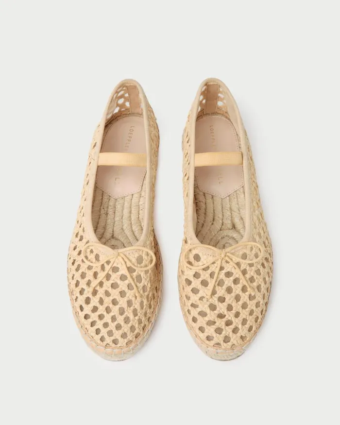 Women Flats and Loafers Loeffler Randall Kayla Natural Raffia Ballet Espadrille I Espadrilles I Footwear Women Flats and Loafers Loeffler Randall Kayla Natural Raffia Ballet Espadrille I Espadrilles I Footwear
