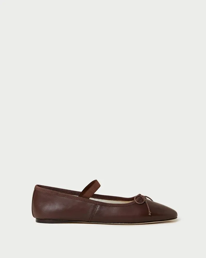 Women Flats and Loafers Loeffler Randall Leonie Chocolate Ballet Flat I Flats And Mules I Footwear Women Flats and Loafers Loeffler Randall Leonie Chocolate Ballet Flat I Flats And Mules I Footwear