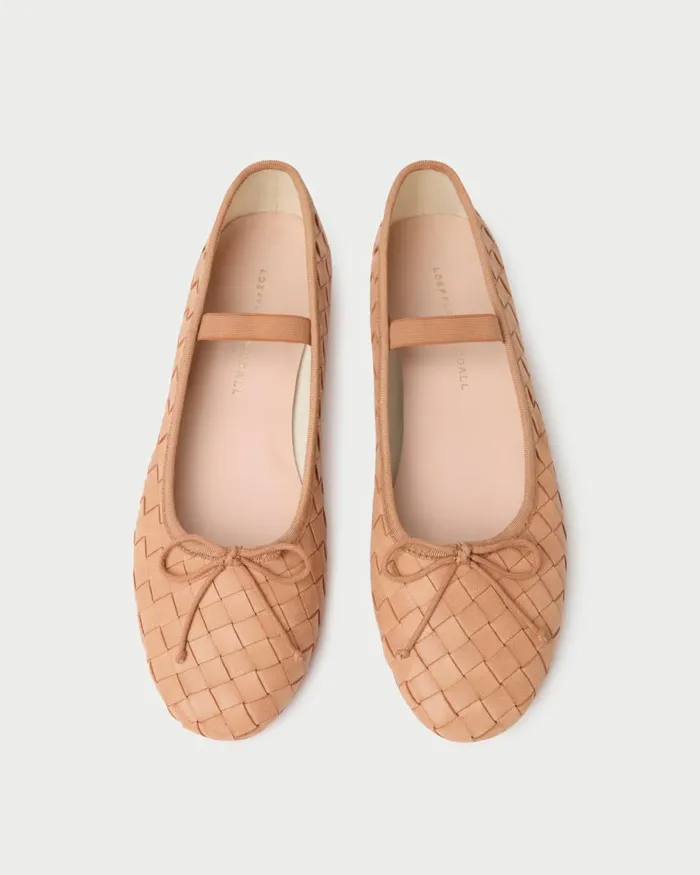 Women Flats and Loafers Loeffler Randall Leonie Honey Ballet Flat L Flats L Footwear Women Flats and Loafers Loeffler Randall Leonie Honey Ballet Flat L Flats L Footwear